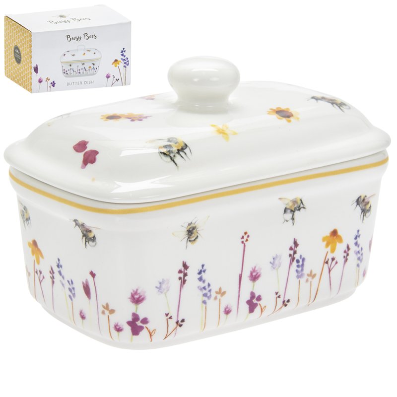 Lesser & Pavey BUSY BEES BUTTER DISH LP93887