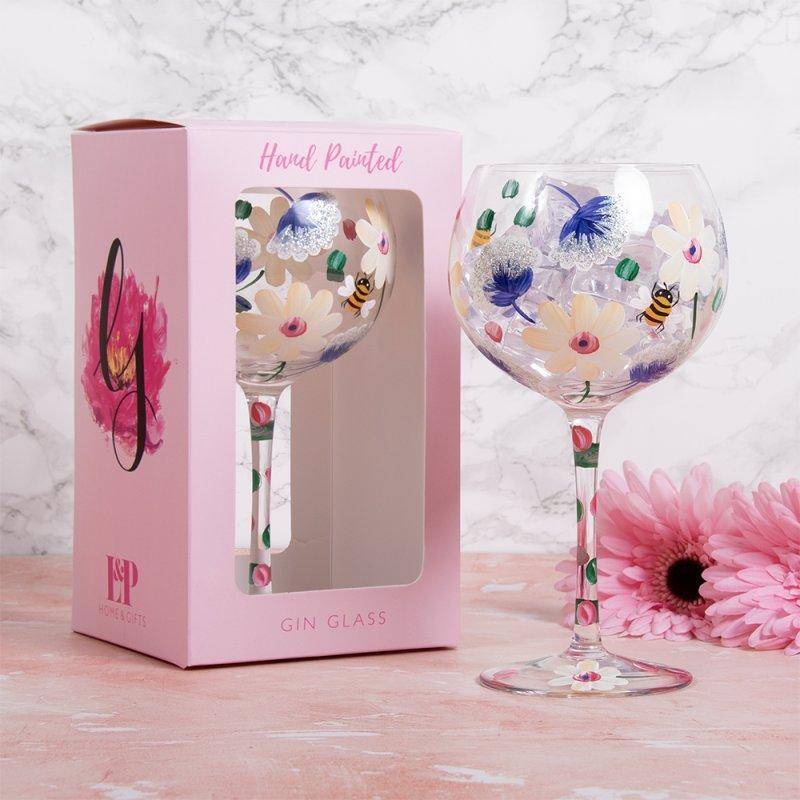 lesser & pavey BUSY BEES GIN GLASS LP75747