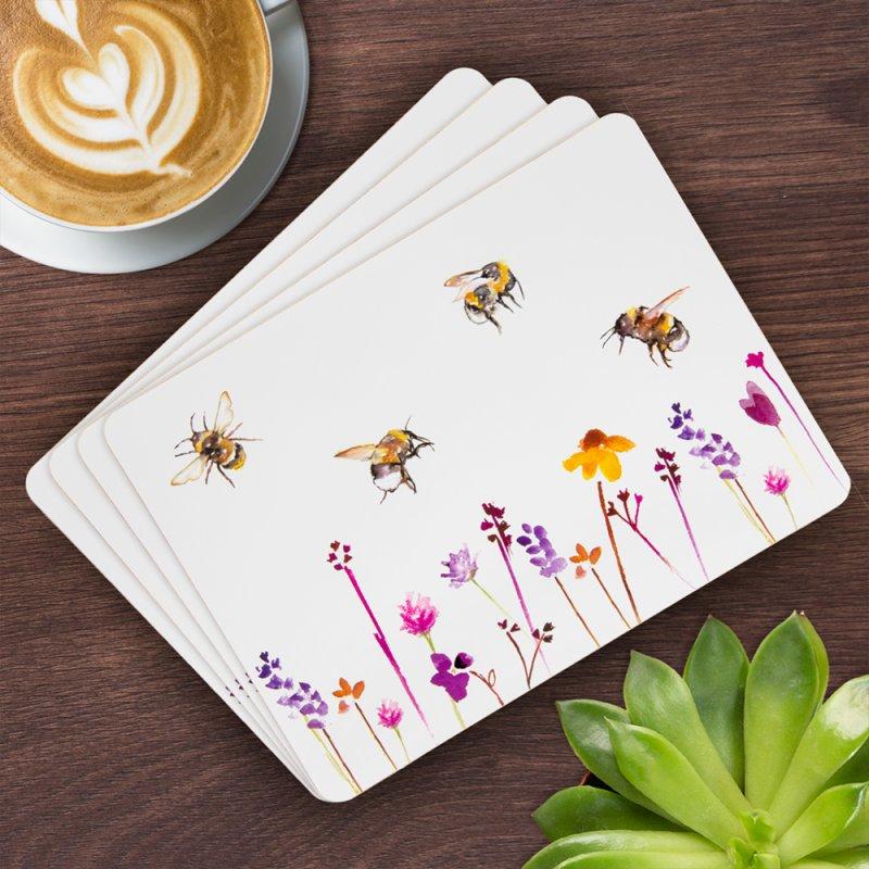 lesser & pavey BUSY BEES PLACEMATS S4 LP93889