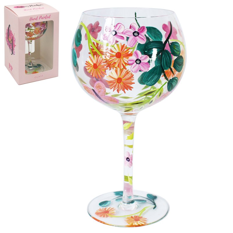 Lesser & Pavey BUTTERFLY GARDEN GIN GLASS LP72906