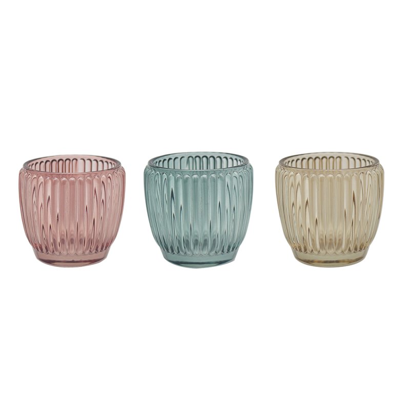 lesser & pavey CANDLE HOLDER 3ASST LP73756