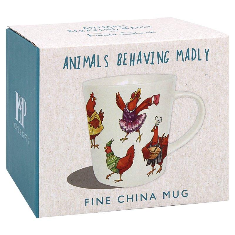 Lesser & Pavey CHICKENS MUG LP96288