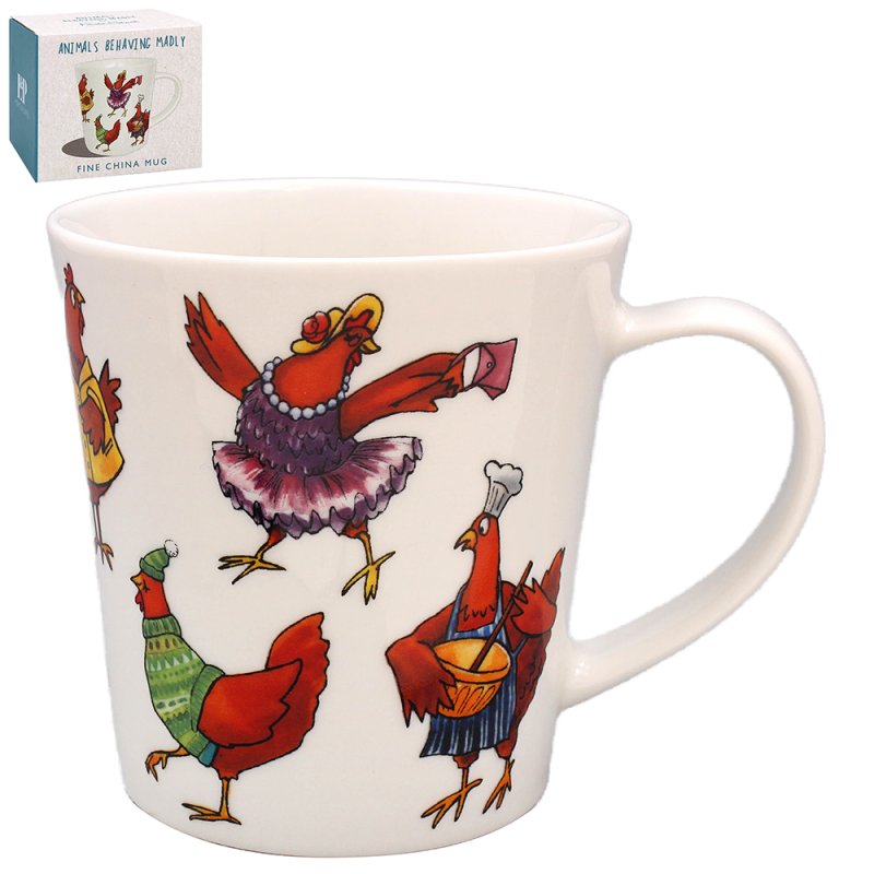 Lesser & Pavey CHICKENS MUG LP96288