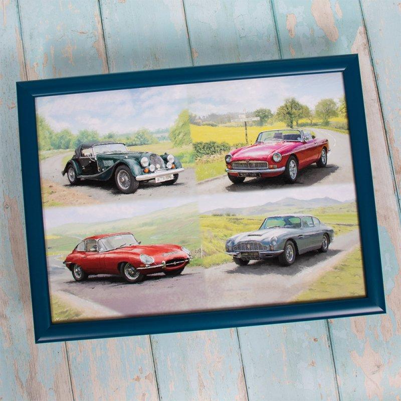 lesser & pavey CLASSIC CARS LAPTRAY LP46268