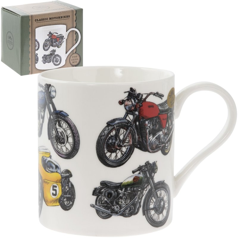 lesser & pavey CLASSIC MOTORBIKE MUG LP99879