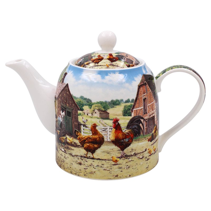 Lesser & Pavey COCKEREL & HEN TEA POT LP95949