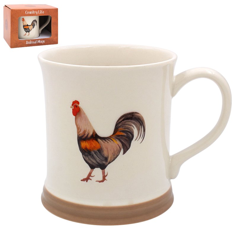 Lesser & Pavey COCKEREL MUG EMBOSSED LP75116