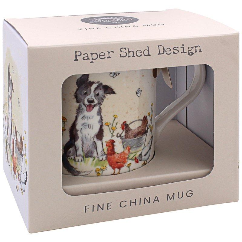 Lesser & Pavey COLLIE & HENS MUG LP96425