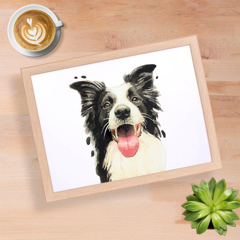 lesser & pavey COLLIE LAPTRAY LP75192