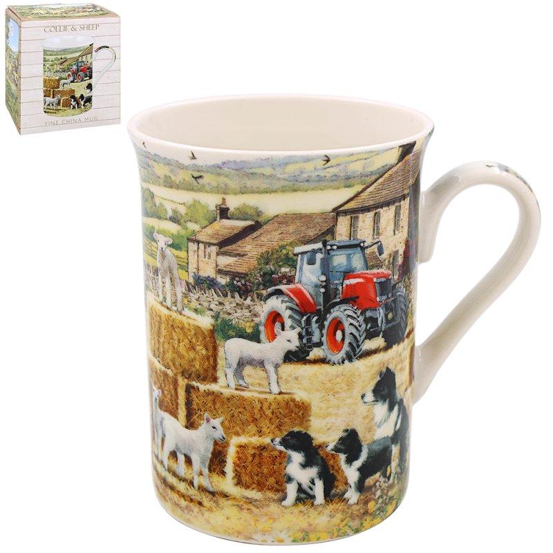 lesser & pavey COLLIE & SHEEP MUG LP95913