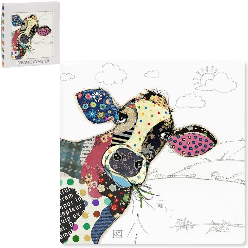 Lesser & Pavey CONNIE COW COASTER LP34187