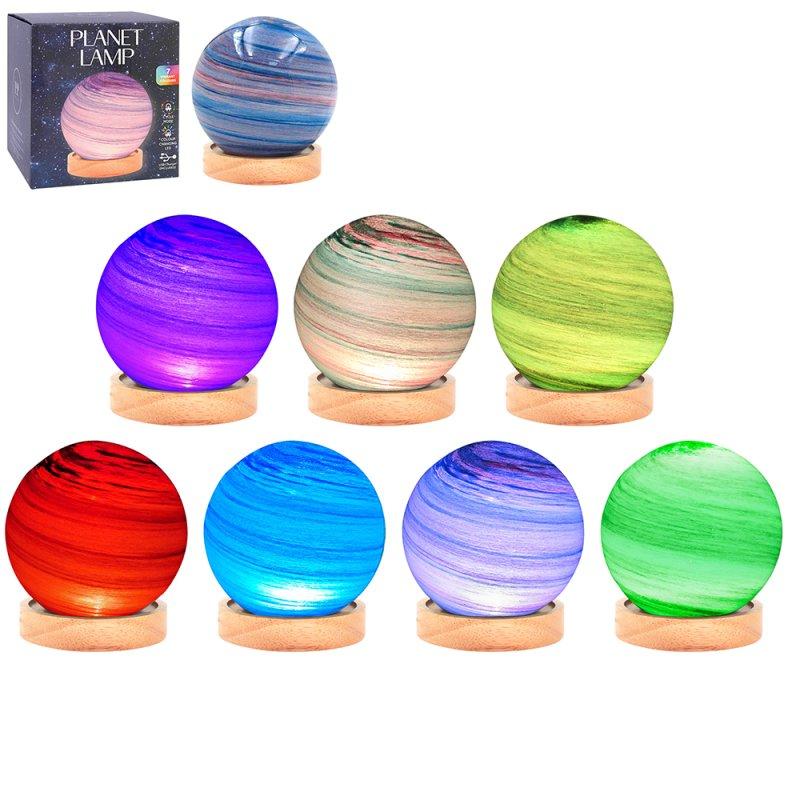 Lesser & Pavey COSMIC PLANET LAMP BLUE 12CM LP76501