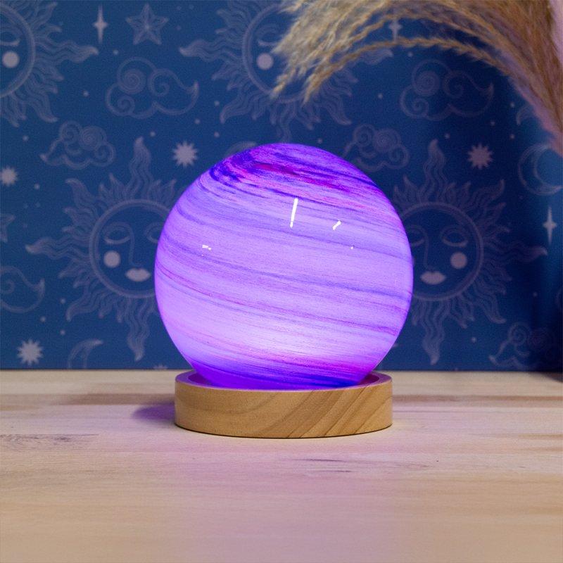 Lesser & Pavey COSMIC PLANET LAMP BLUE 12CM LP76501