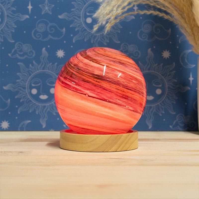 Lesser & Pavey COSMIC PLANET LAMP BROWN 12CM LP76502