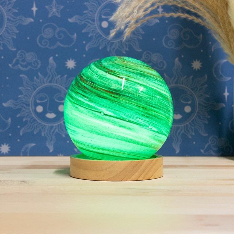 Lesser & Pavey COSMIC PLANET LAMP BROWN 12CM LP76502