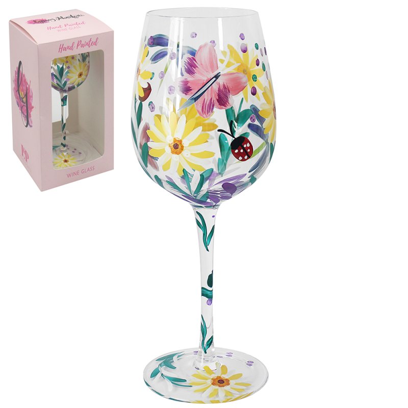 Lesser & Pavey COTTAGE GARDEN WINE GLASS LP73838
