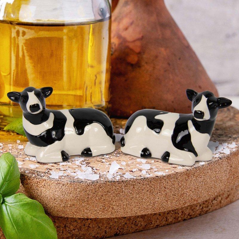 lesser & pavey COW SALT & PEPPER SET LP72483