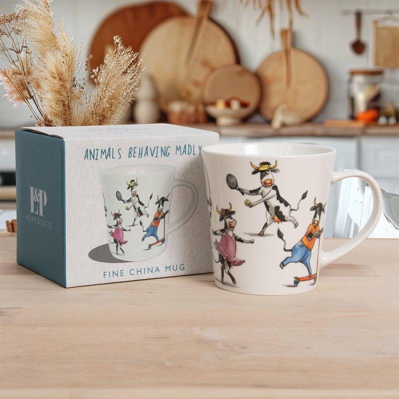 lesser & pavey COWS MUG LP96292