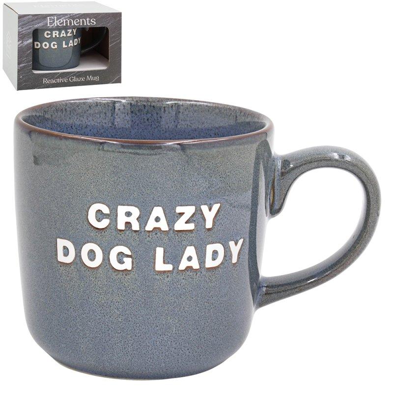 Lesser & Pavey CRAZY DOG LADY MUG -BLUE LP76369