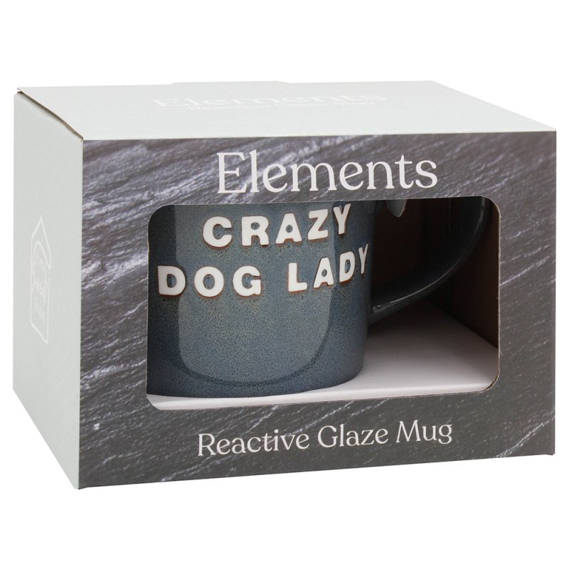 Lesser & Pavey CRAZY DOG LADY MUG -BLUE LP76369