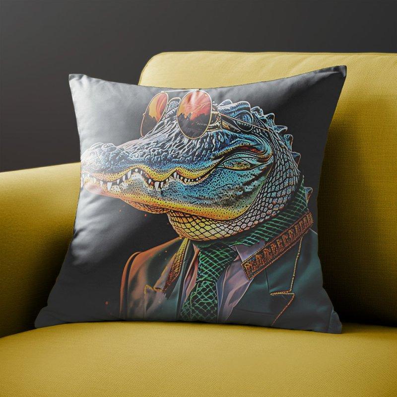 lesser & pavey CROCODILE ROCK CUSHION LP75675