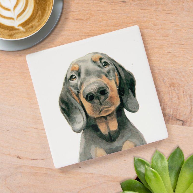 lesser & pavey DACHSHUND COASTER LP34281