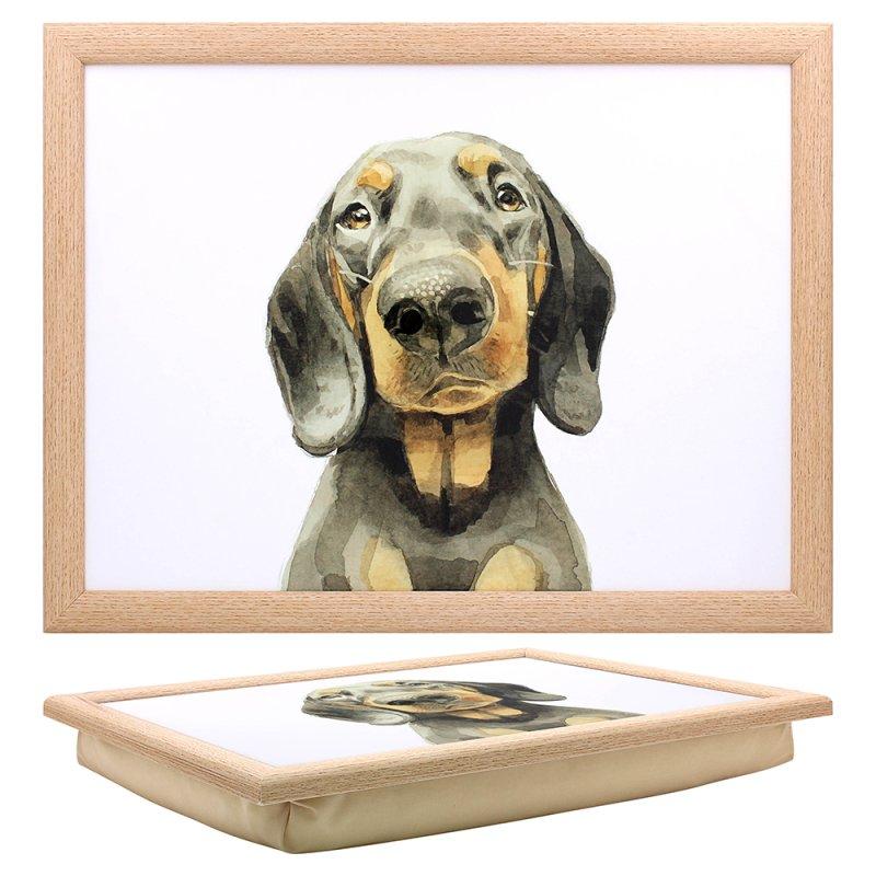 Lesser & Pavey DACHSHUND LAPTRAY LP75194