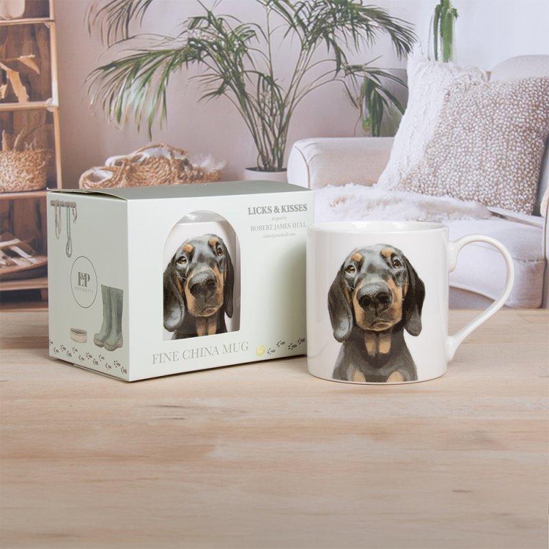 lesser & pavey DACHSHUND MUG LP34269