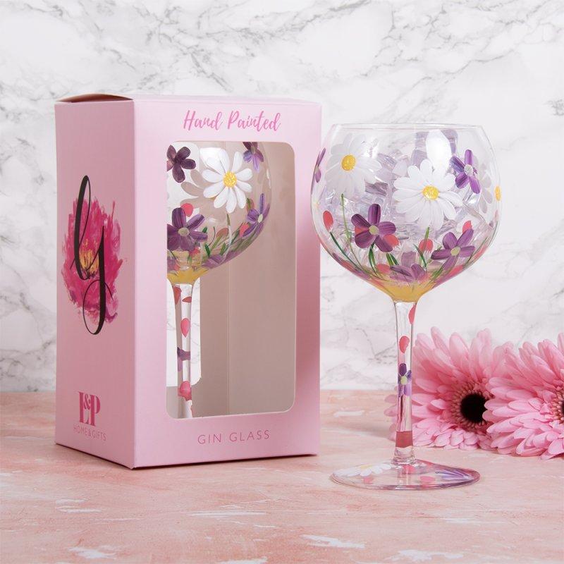 lesser & pavey DAISIES GIN GLASS LP73830