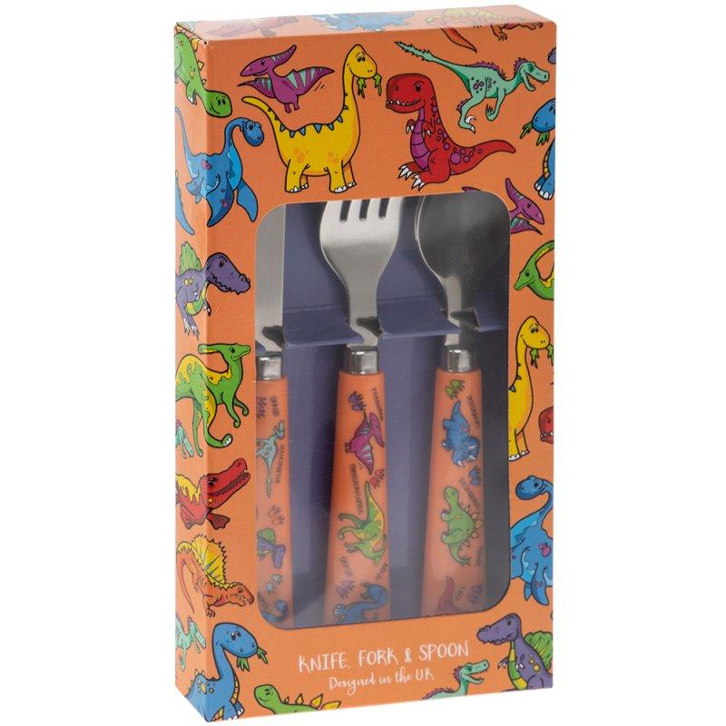 Lesser & Pavey DINOSAUR CUTLERY LP42489