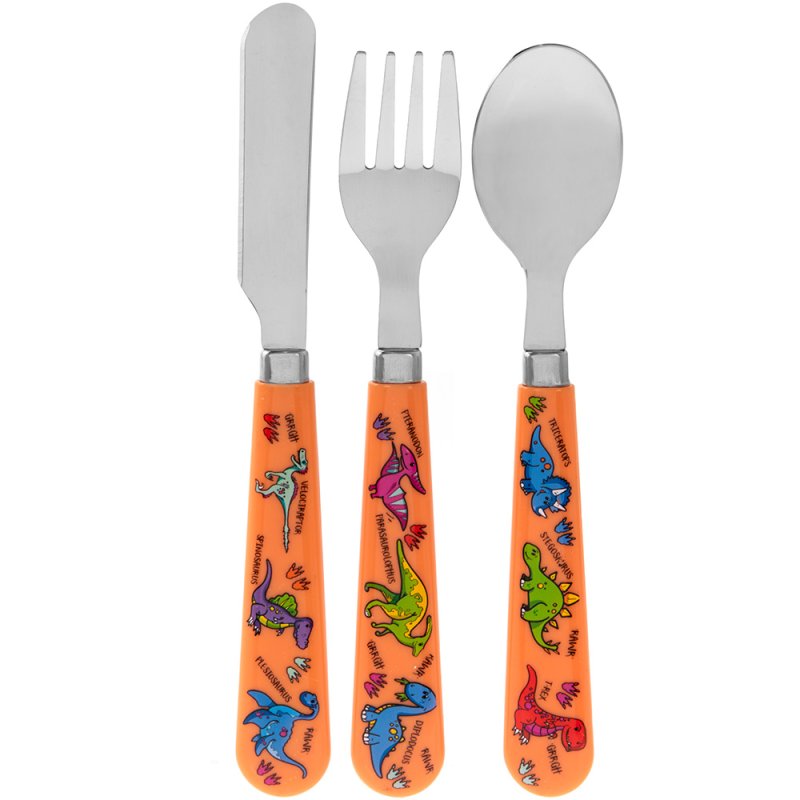lesser & pavey DINOSAUR CUTLERY LP42489