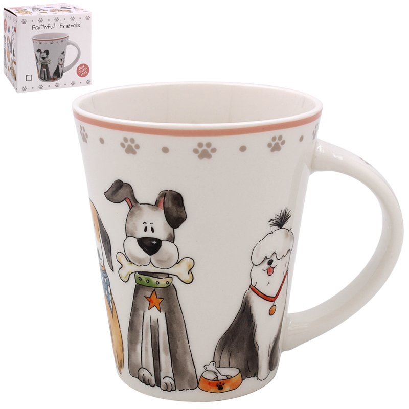 Lesser & Pavey DOG MUG 2 ASST LP73796