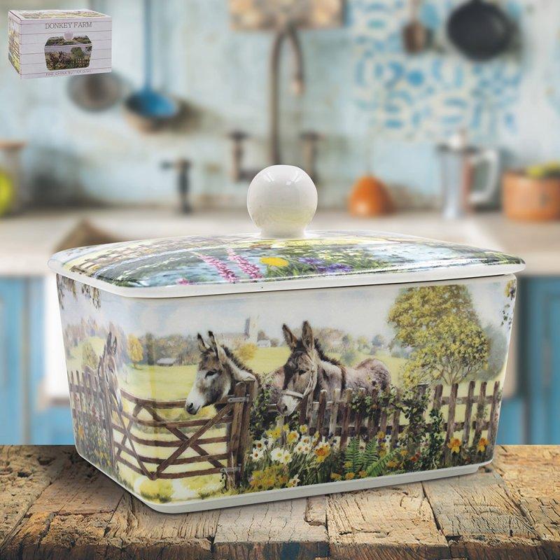 lesser & pavey DONKEY BUTTER DISH LP96554