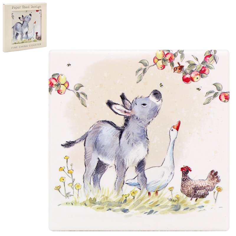 lesser & pavey DONKEY GOOSE & HEN COASTER LP96414