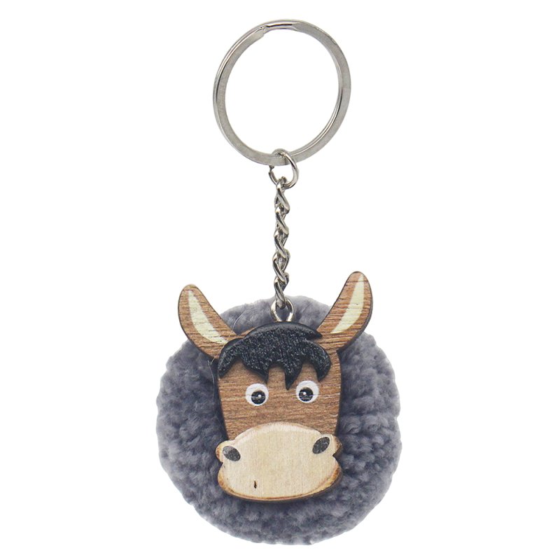 lesser & pavey DONKEY KEYRING POM POM LP76737