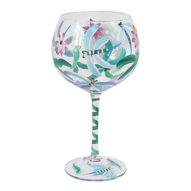 Lesser & Pavey DRAGONFLIES GIN GLASS LP75742