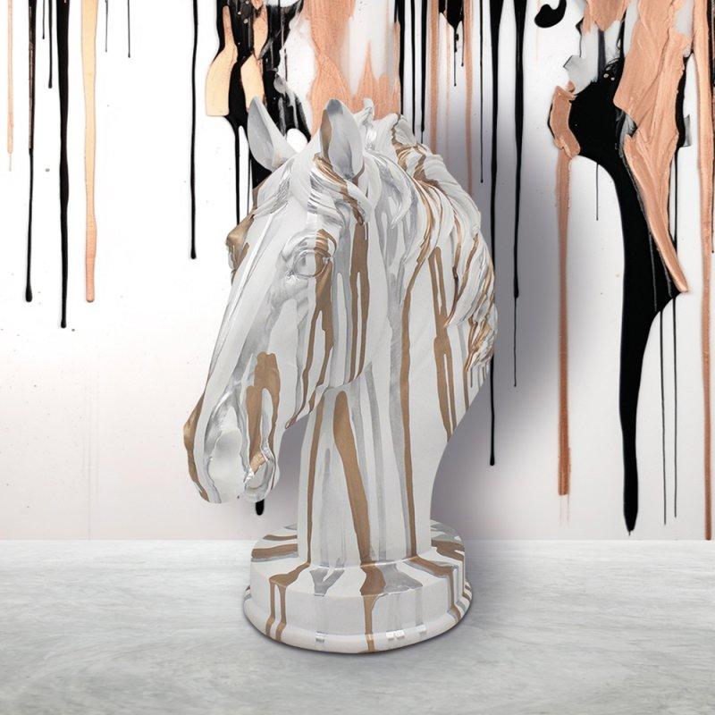 lesser & pavey DRIP ART HORSE BUST LP74319