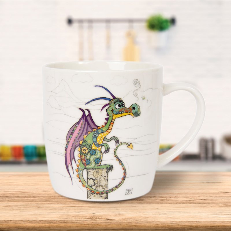 lesser & pavey DUNCAN DRAGON MUG LP34172