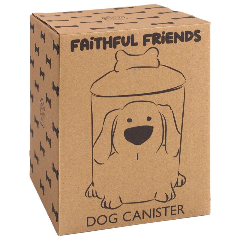 Lesser & Pavey FAITHFUL DOG CANISTER LP73815