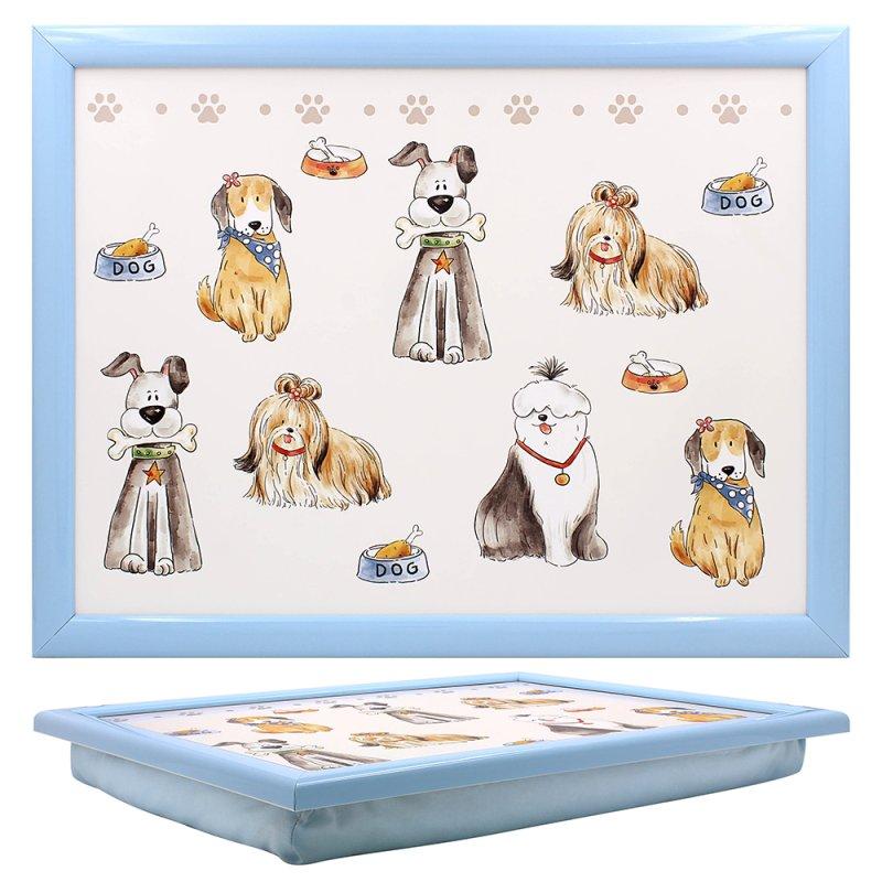 lesser & pavey FAITHFUL FRIENDS DOG LAPTRAY LP74469