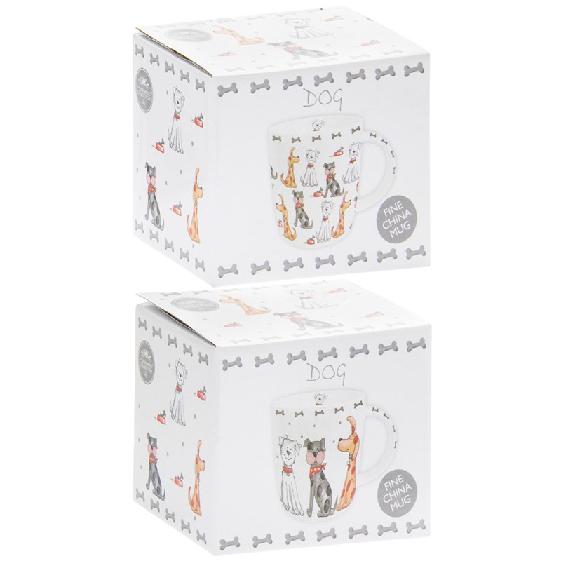 Lesser & Pavey FAITHFUL FRIENDS DOG MUG 2A LP93915