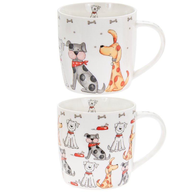 lesser & pavey FAITHFUL FRIENDS DOG MUG 2A LP93915