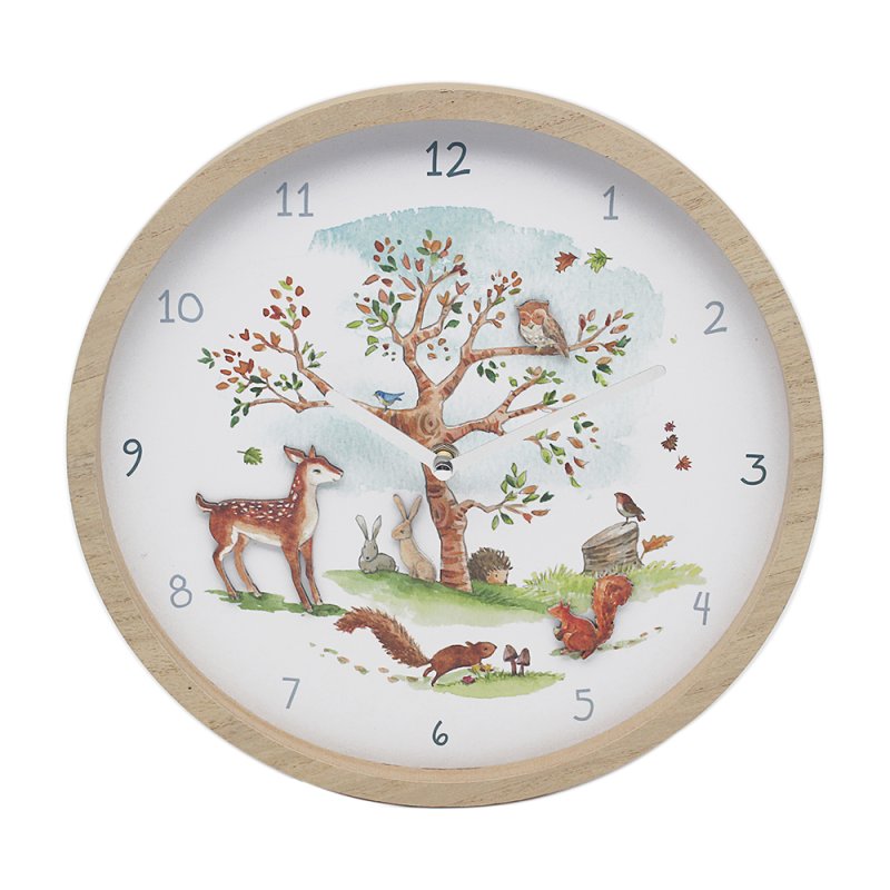 lesser & pavey FOREST FRIENDS CLOCK LP74445