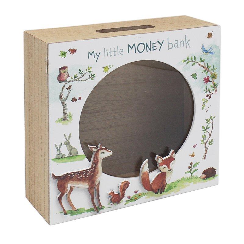 lesser & pavey FOREST FRIENDS MONEY BOX LP74444
