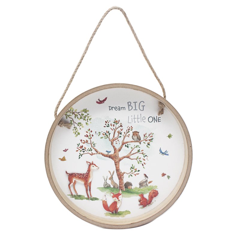 lesser & pavey FOREST FRIENDS PLAQUE LP74450