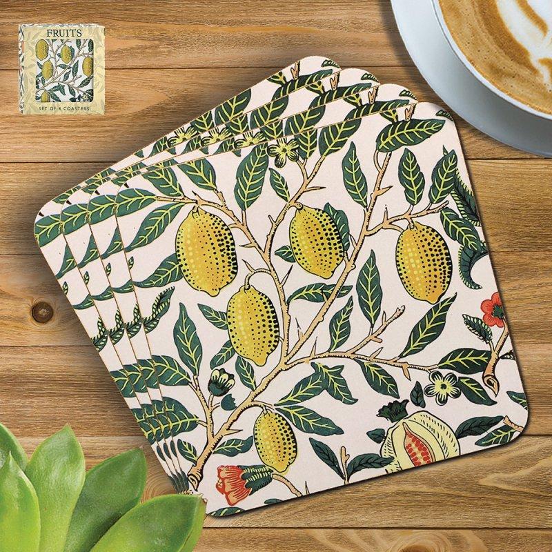 lesser & pavey FRUITS COASTER SET 4 LP96340