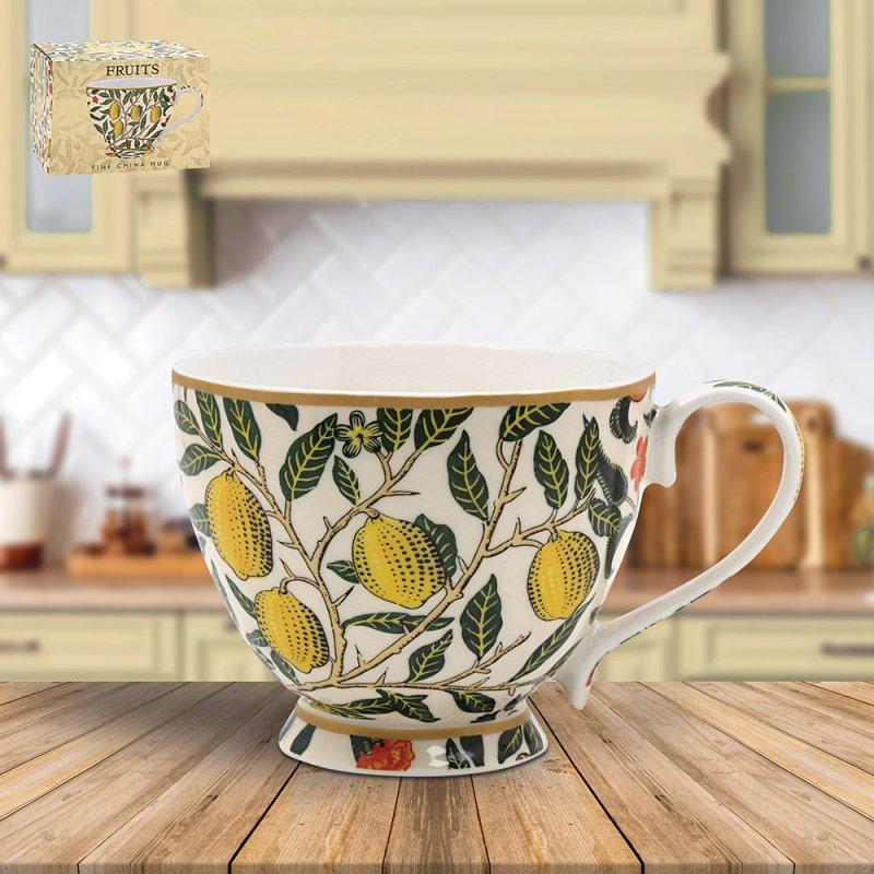 lesser & pavey FRUITS FOOTED MUG LP96703