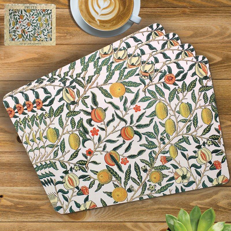 lesser & pavey FRUITS PLACEMATS SET 4 LP96341