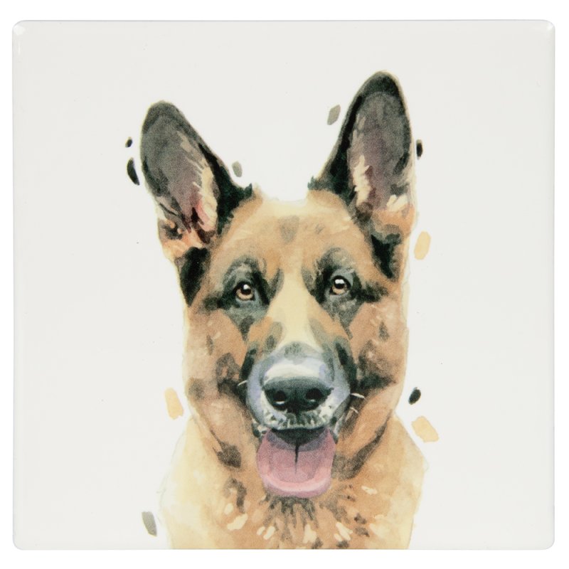 Lesser & Pavey GERMAN SHEPHERD COASTER LP34271