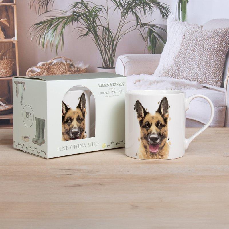 lesser & pavey GERMAN SHEPHERD MUG LP34259